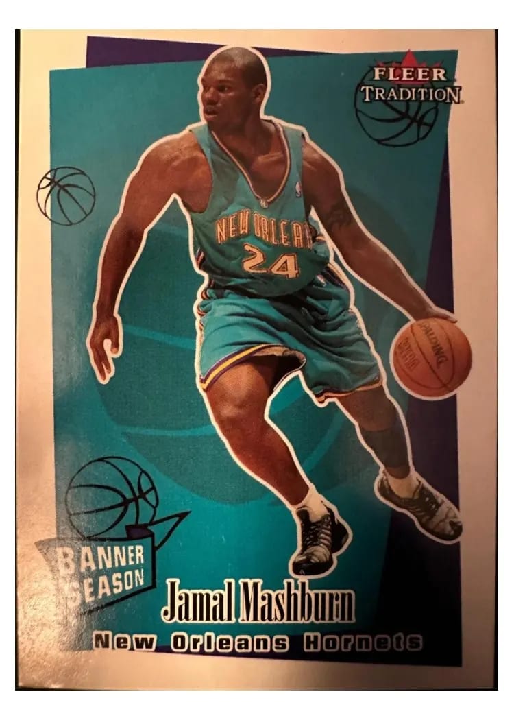 2003 Fleer Tradition Jamal Mashburn #240 card