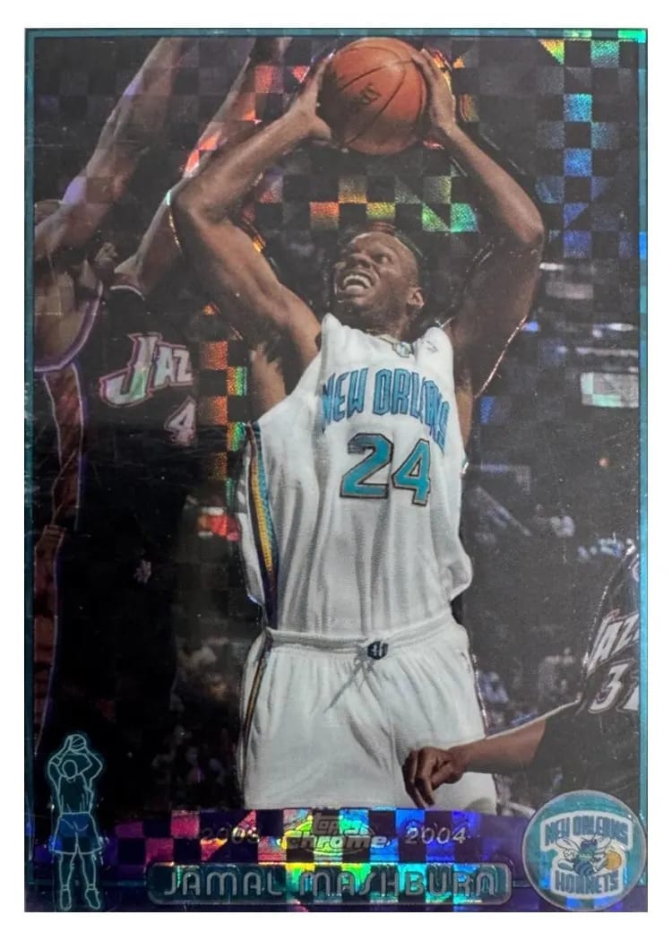 2003 Topps Chrome Jamal Mashburn #56 card
