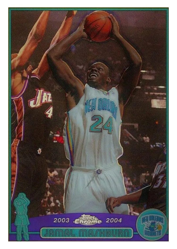 2003 Topps Chrome Jamal Mashburn #56 card