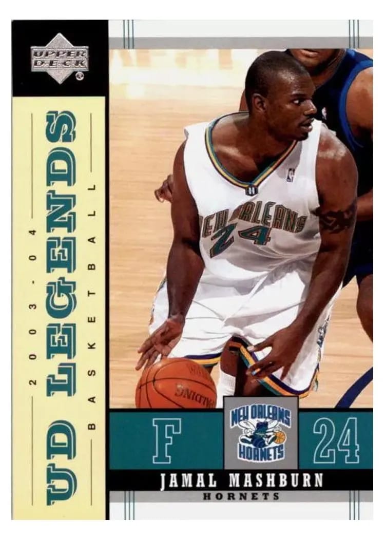 2003 Upper Deck Legends Jamal Mashburn #54 card