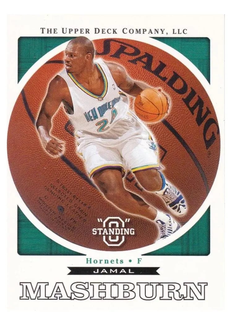 2003 Upper Deck Standing O Jamal Mashburn #52 card