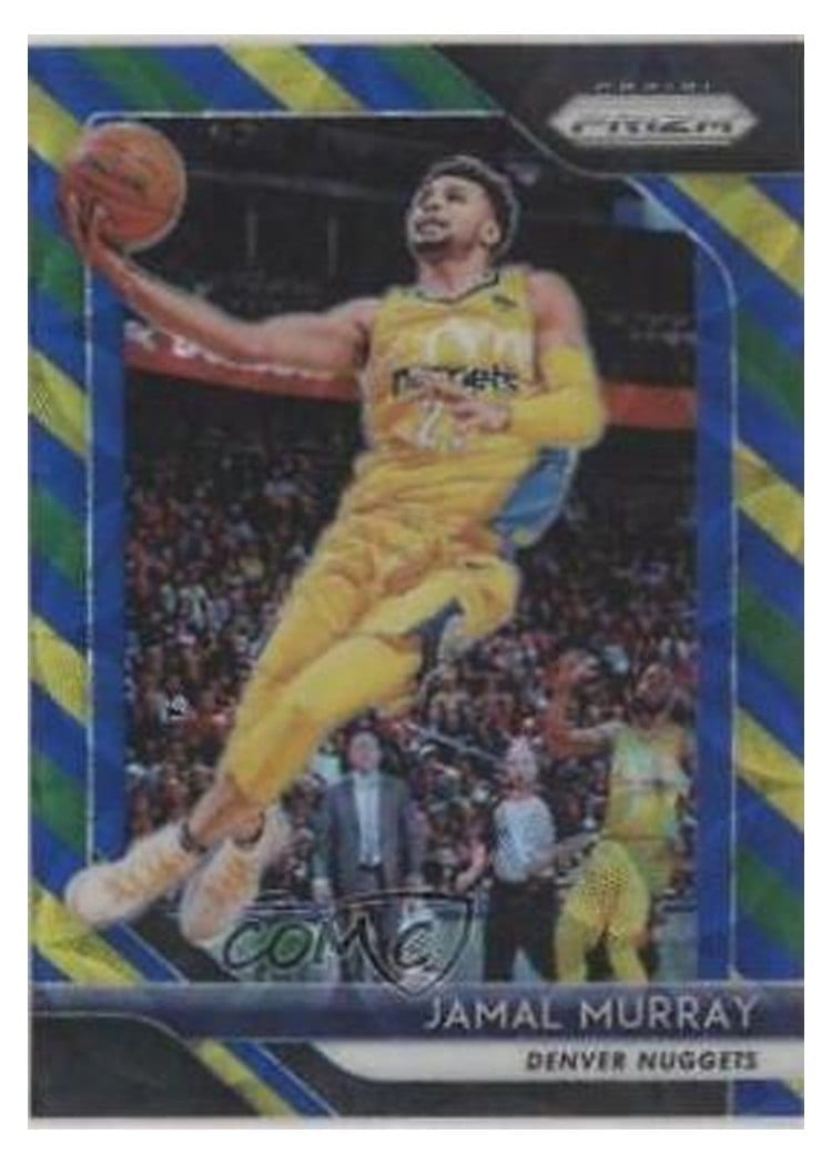 2018-19 Panini Prizm Base Set Jamal Murray #62 card