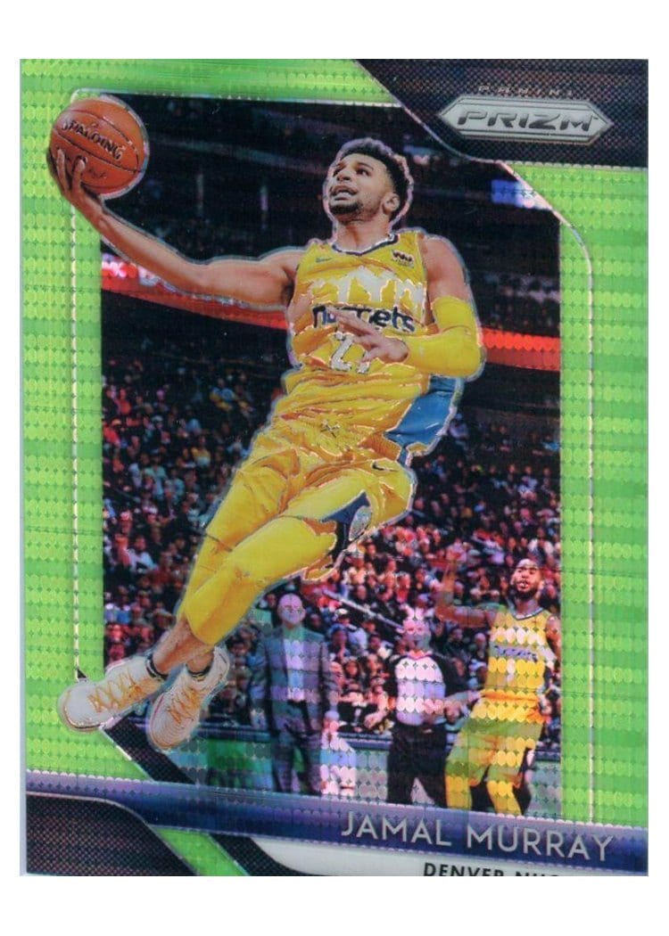2018-19 Panini Prizm Base Set Jamal Murray #62 card