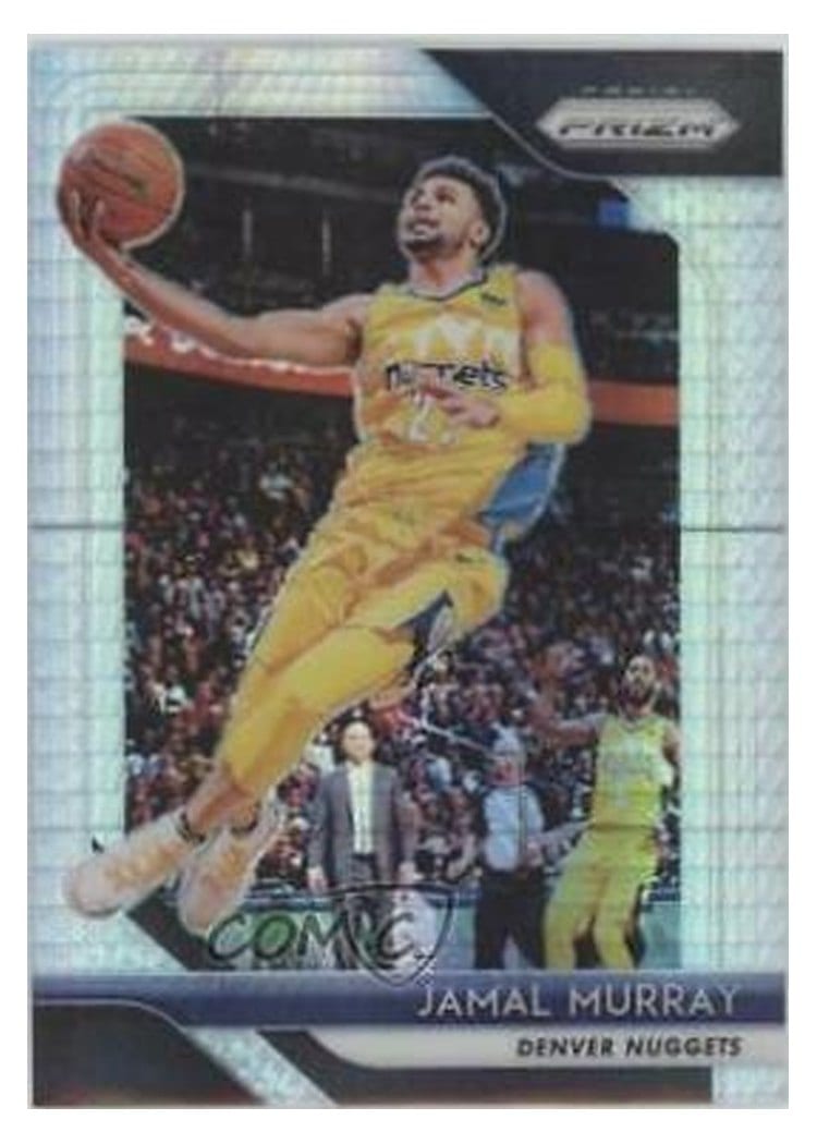 2018-19 Panini Prizm Base Set Jamal Murray #62 card