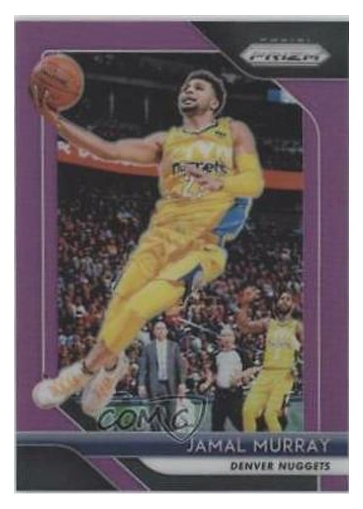2018-19 Panini Prizm Base Set Jamal Murray #62 card