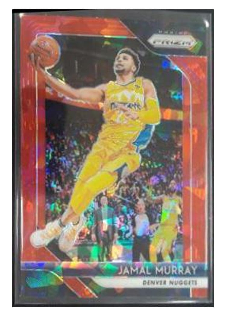 2018-19 Panini Prizm Base Set Jamal Murray Red Ice Prizm #62 card