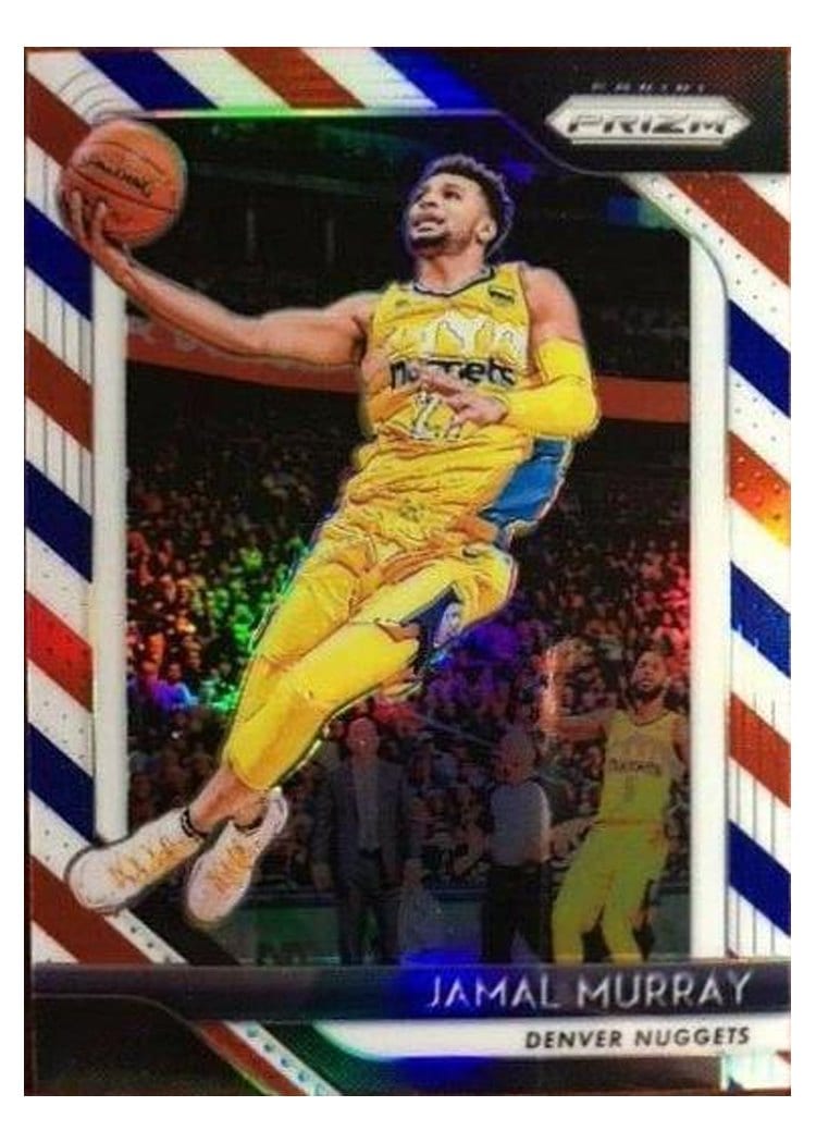 2018-19 Panini Prizm Base Set Jamal Murray #62 card