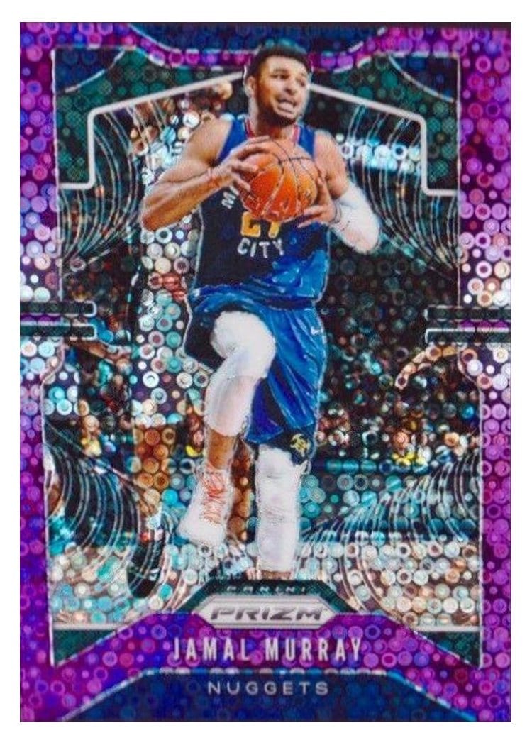 2019-20 Panini Prizm Base Set Jamal Murray #83 card