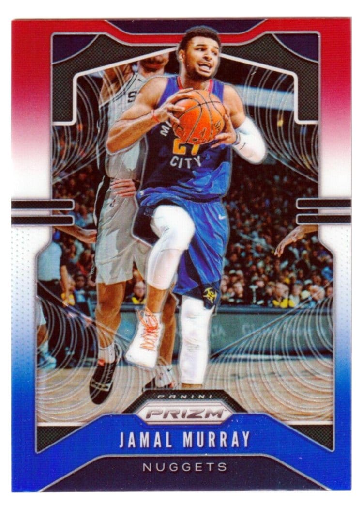 2019-20 Panini Prizm Base Set Jamal Murray #83 card