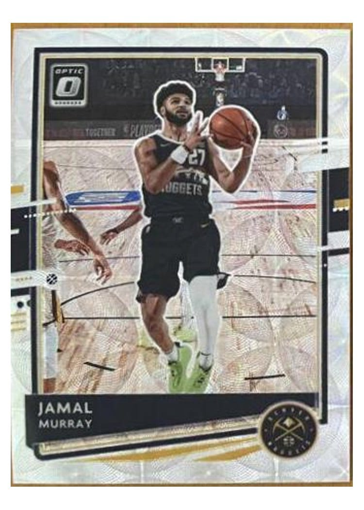 2020-21 Donruss Optic Base Set Jamal Murray Choice Red #6 card