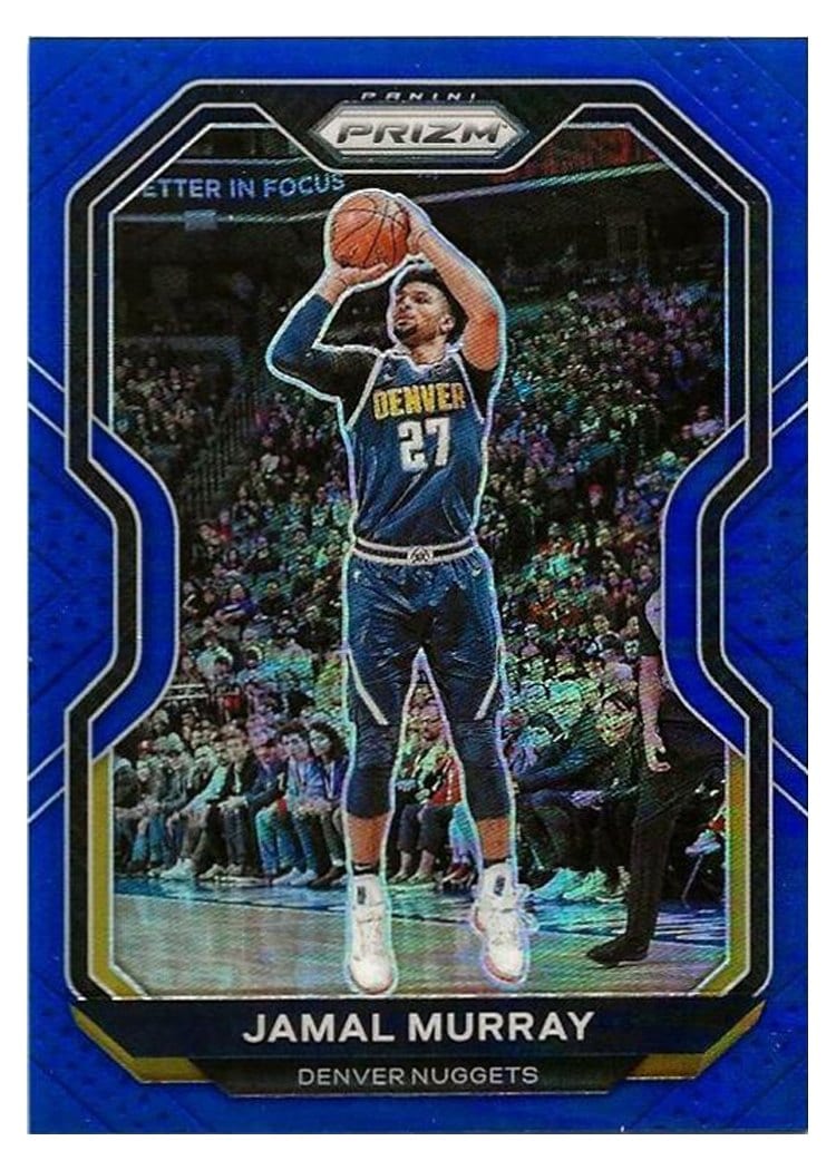 2020-21 Panini Prizm Base Set Jamal Murray #124 card