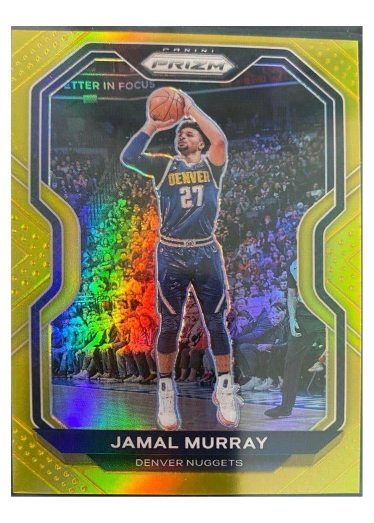 2020-21 Panini Prizm Base Set Jamal Murray #124 card