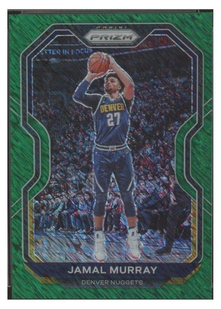 2020-21 Panini Prizm Base Set Jamal Murray #124 card