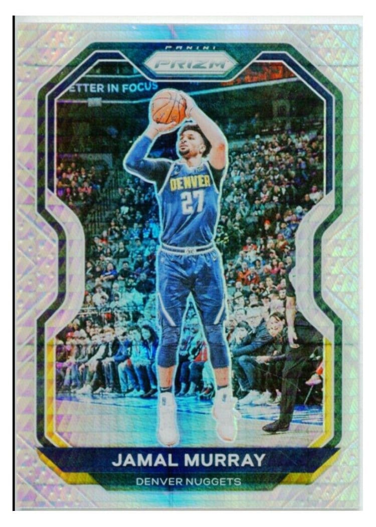 2020-21 Panini Prizm Base Set Jamal Murray #124 card