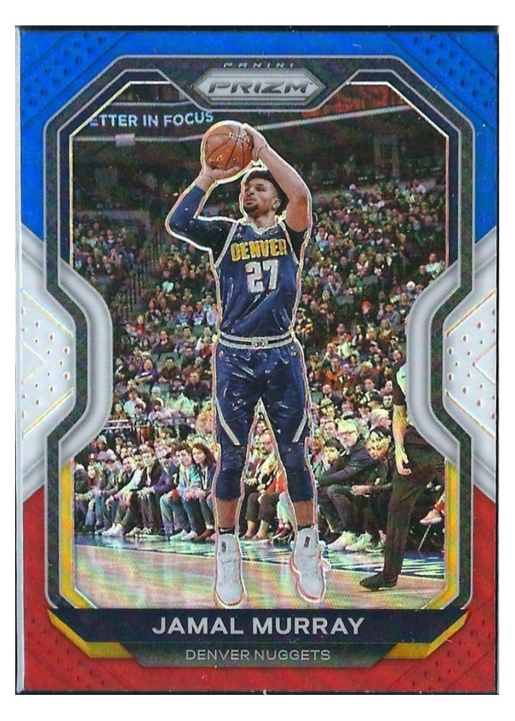 2020-21 Panini Prizm Base Set Jamal Murray #124 card