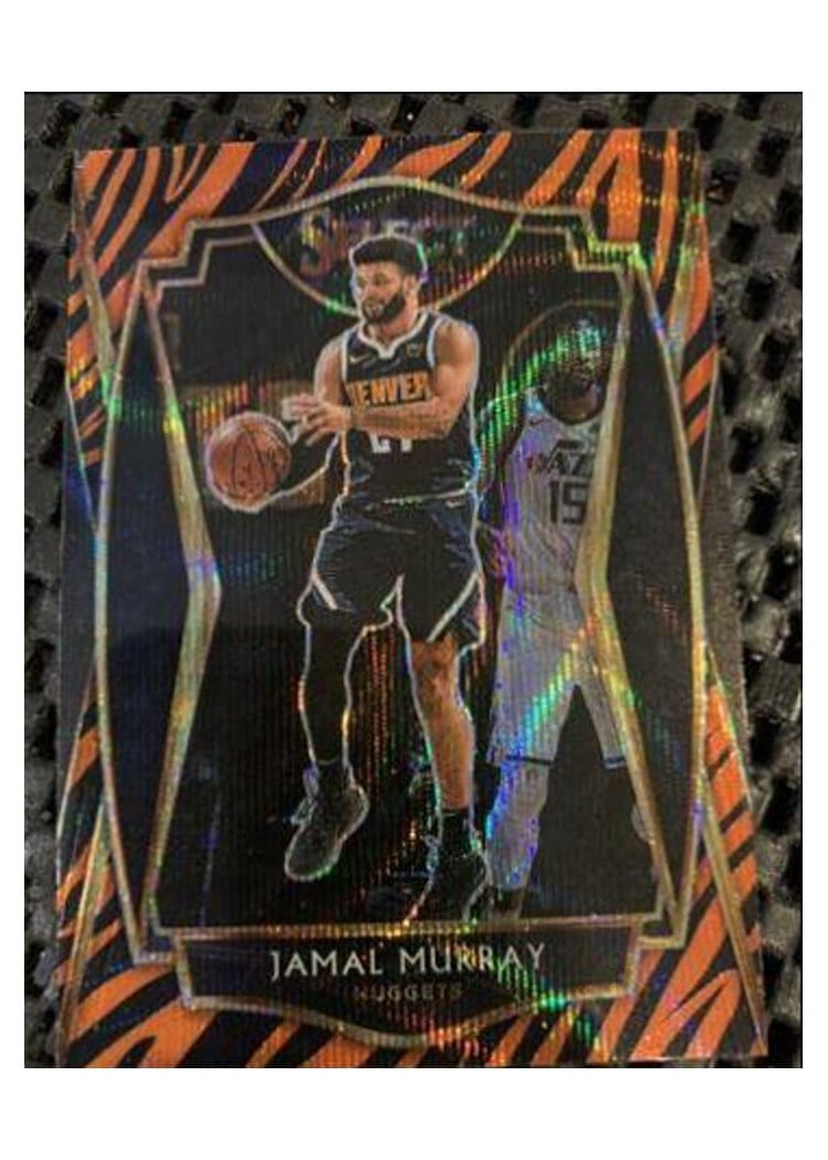2020-21 Panini Select Base Set Jamal Murray Tiger Prizm #142 card