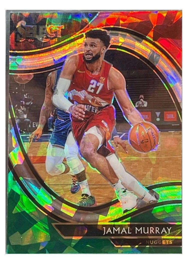 2020-21 Panini Select Base Set Jamal Murray Red White Green Ice #260 card