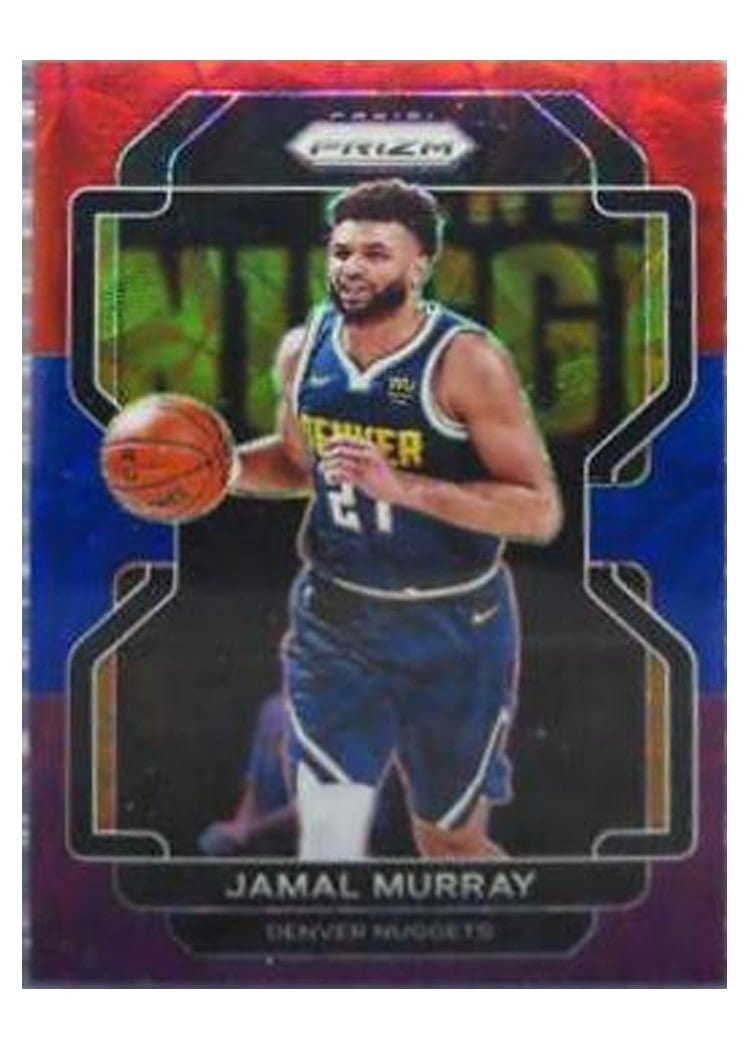2021-22 Panini Prizm Base Set Jamal Murray #102 card