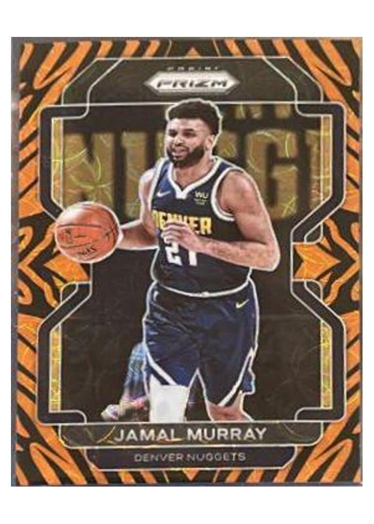 2021-22 Panini Prizm Base Set Jamal Murray #102 card