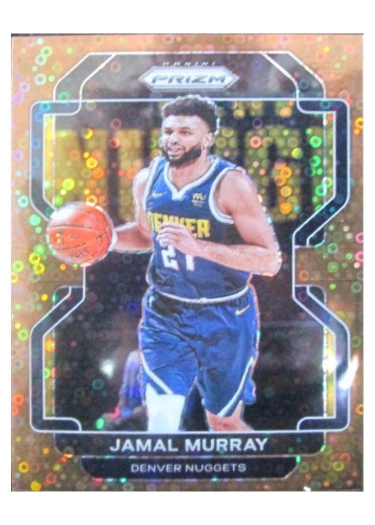 2021-22 Panini Prizm Base Set Jamal Murray #102 card