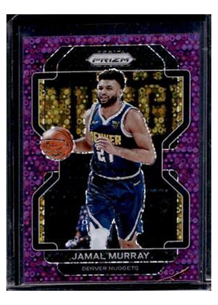 2021-22 Panini Prizm Base Set Jamal Murray #102 card