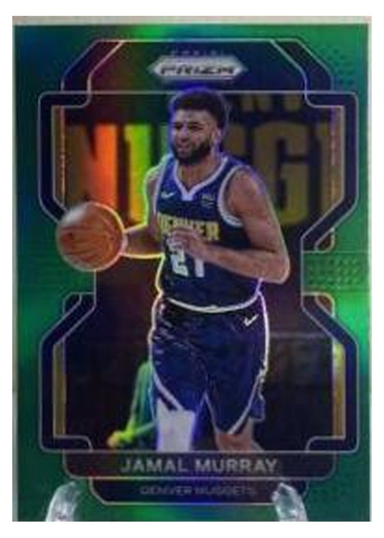 2021-22 Panini Prizm Base Set Jamal Murray #102 card
