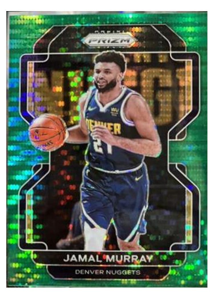 2021-22 Panini Prizm Base Set Jamal Murray #102 card