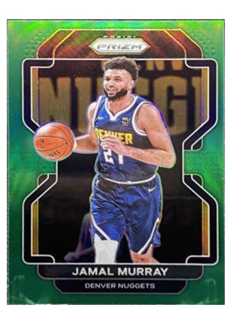 2021-22 Panini Prizm Base Set Jamal Murray #102 card
