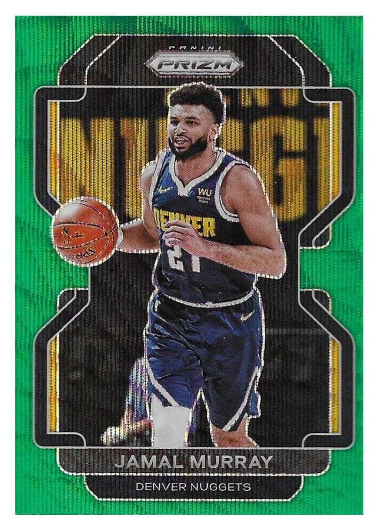 2021-22 Panini Prizm Base Set Jamal Murray #102 card