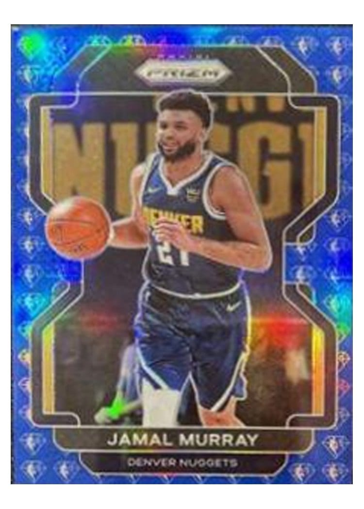 2021-22 Panini Prizm Base Set Jamal Murray #102 card