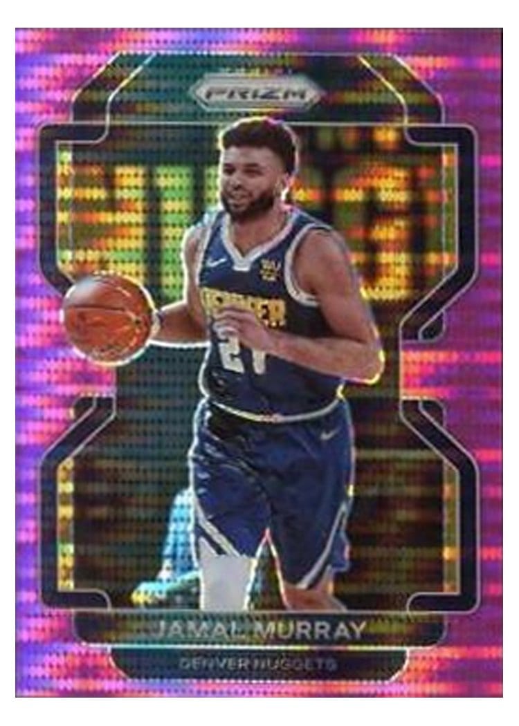2021-22 Panini Prizm Base Set Jamal Murray #102 card