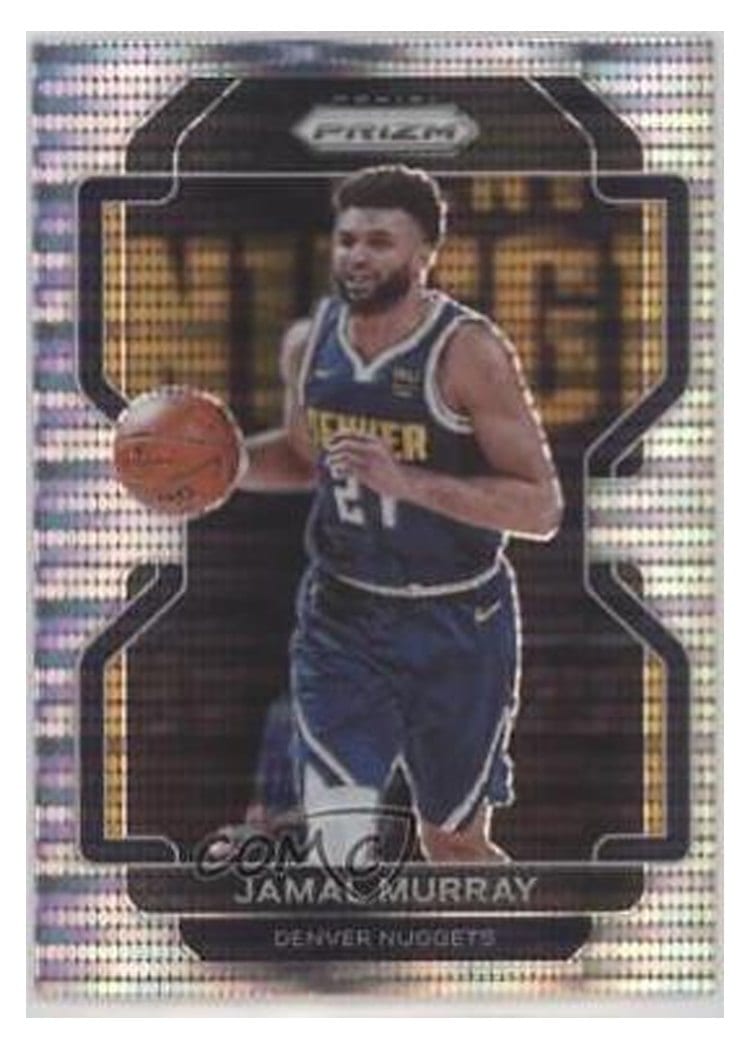 2021-22 Panini Prizm Base Set Jamal Murray #102 card