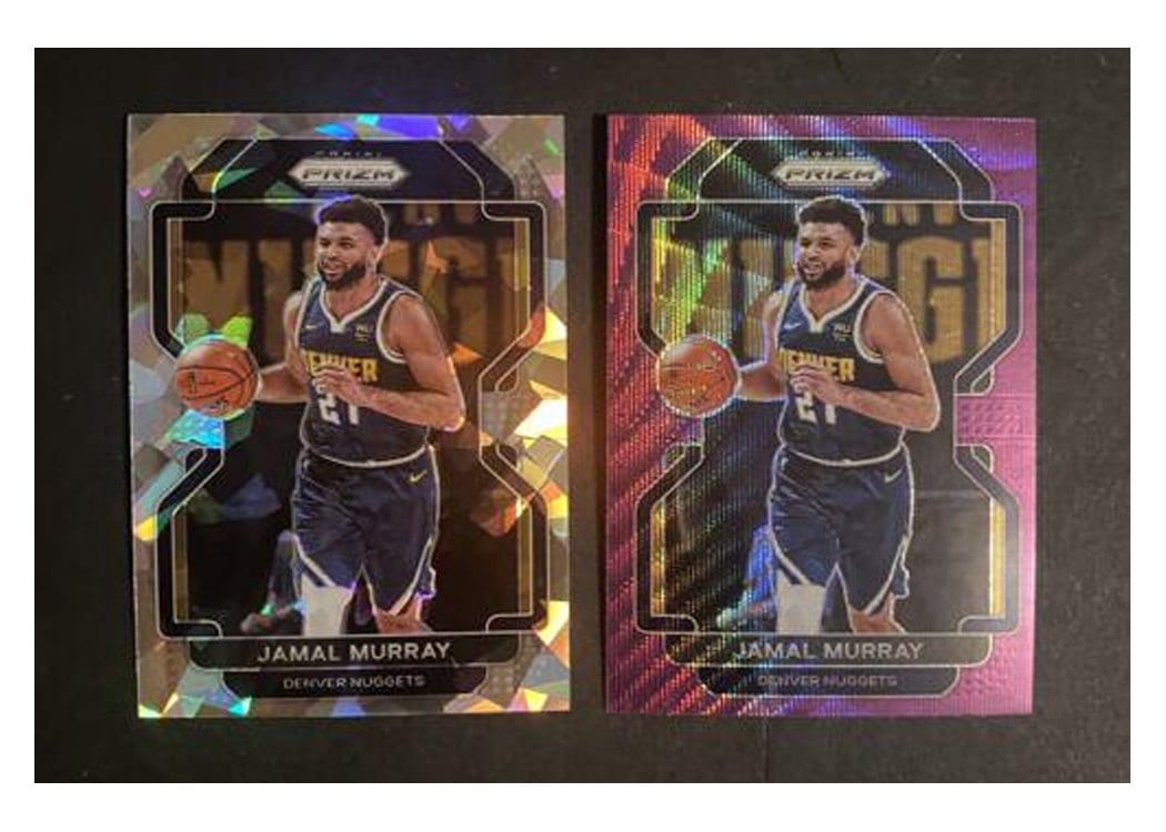 2021-22 Panini Prizm Base Set Jamal Murray #102 card