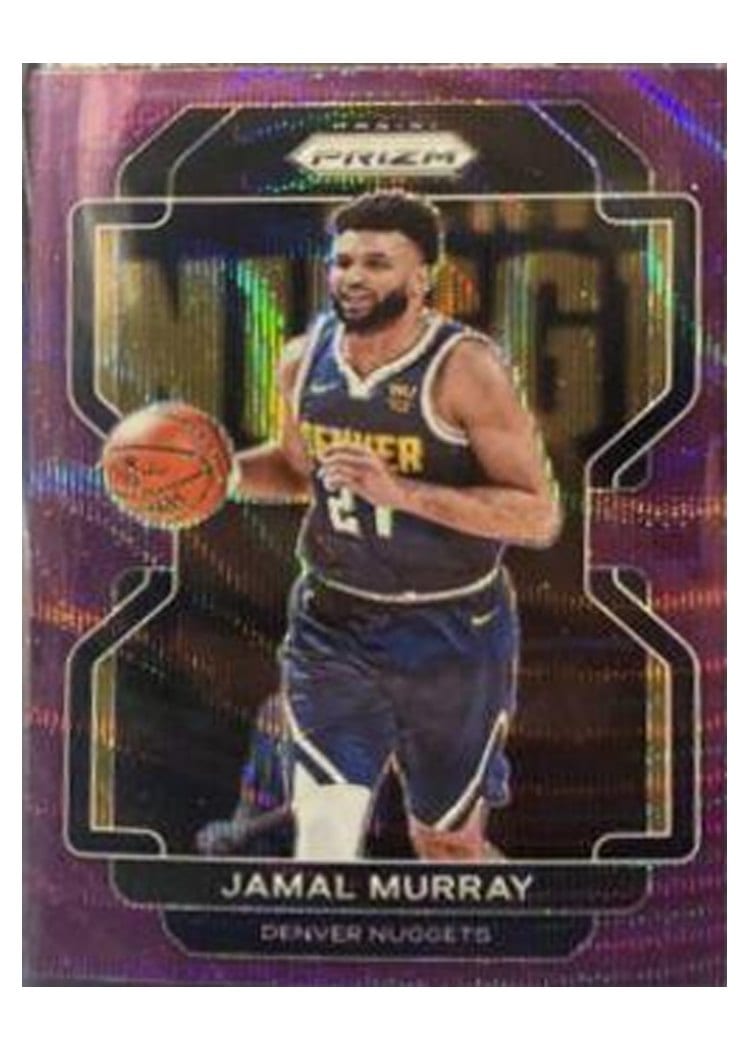 2021-22 Panini Prizm Base Set Jamal Murray #102 card