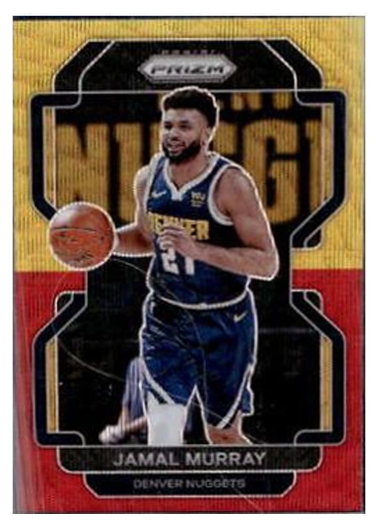 2021-22 Panini Prizm Base Set Jamal Murray #102 card