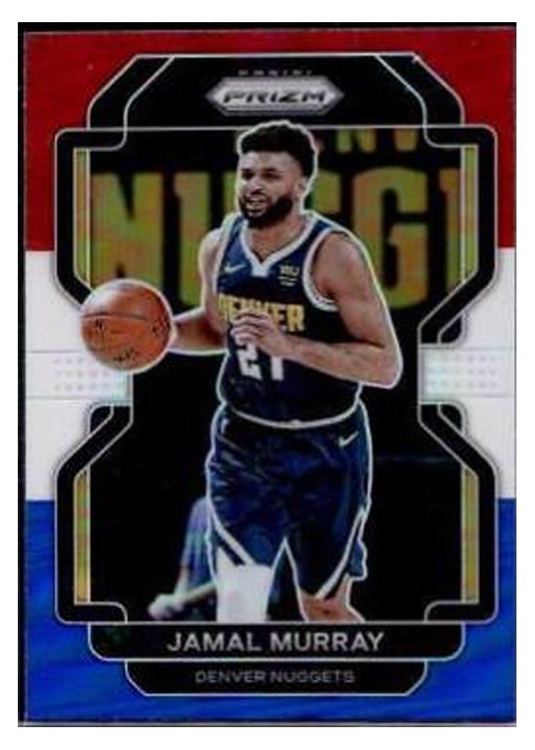 2021-22 Panini Prizm Base Set Jamal Murray #102 card