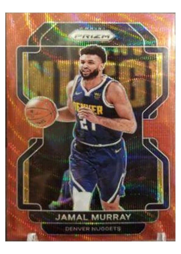 2021-22 Panini Prizm Base Set Jamal Murray #102 card