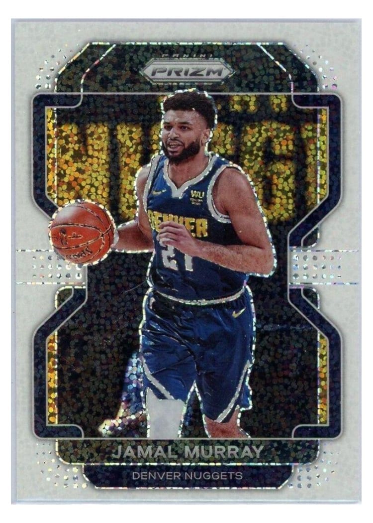 2021-22 Panini Prizm Base Set Jamal Murray #102 card
