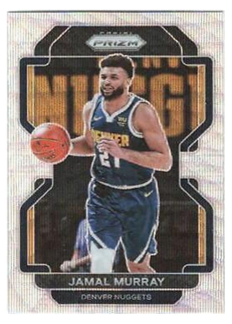 2021-22 Panini Prizm Base Set Jamal Murray #102 card