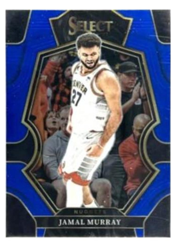 2022-23 Panini Select Base Set Jamal Murray Blue Prizm #139 card