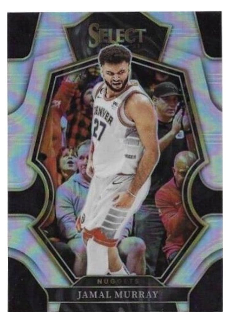 2022-23 Panini Select Base Set Jamal Murray Silver Prizm #139 card