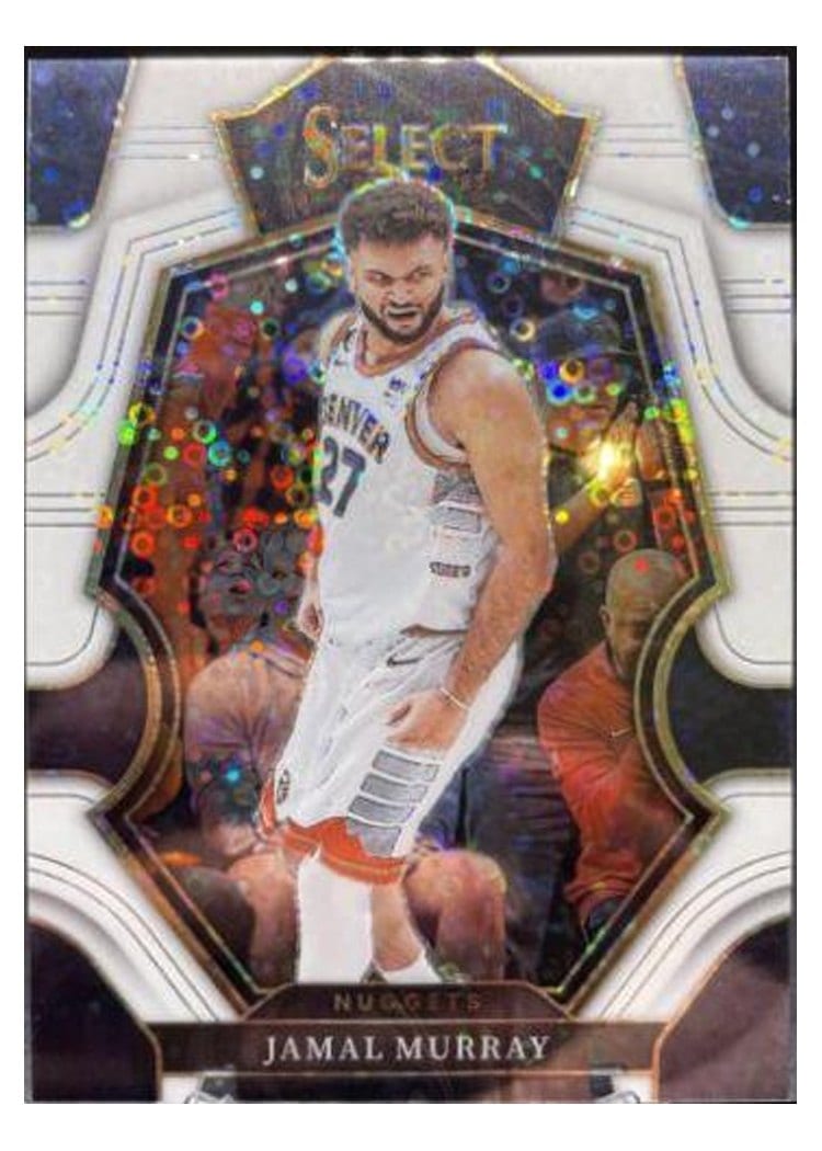 2022-23 Panini Select Base Set Jamal Murray White Disco Prizm #139 card