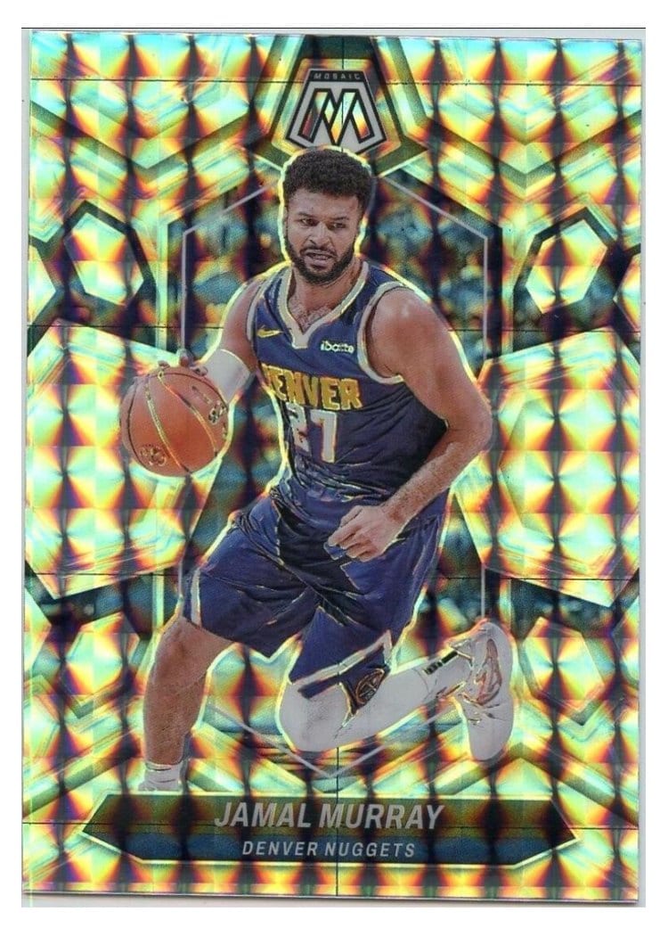 2023-24 Panini Mosaic Base Set Jamal Murray Mosaic #43 card