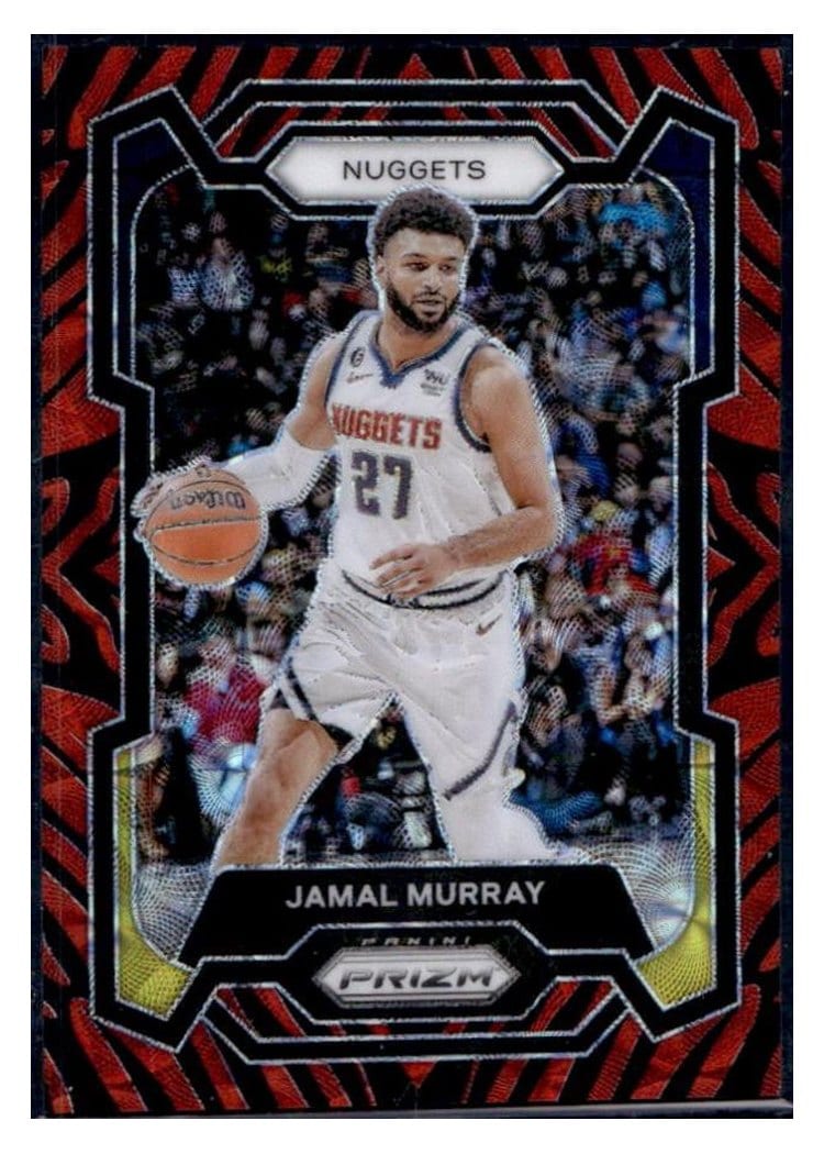 2023-24 Panini Prizm Base Set Jamal Murray #37 card