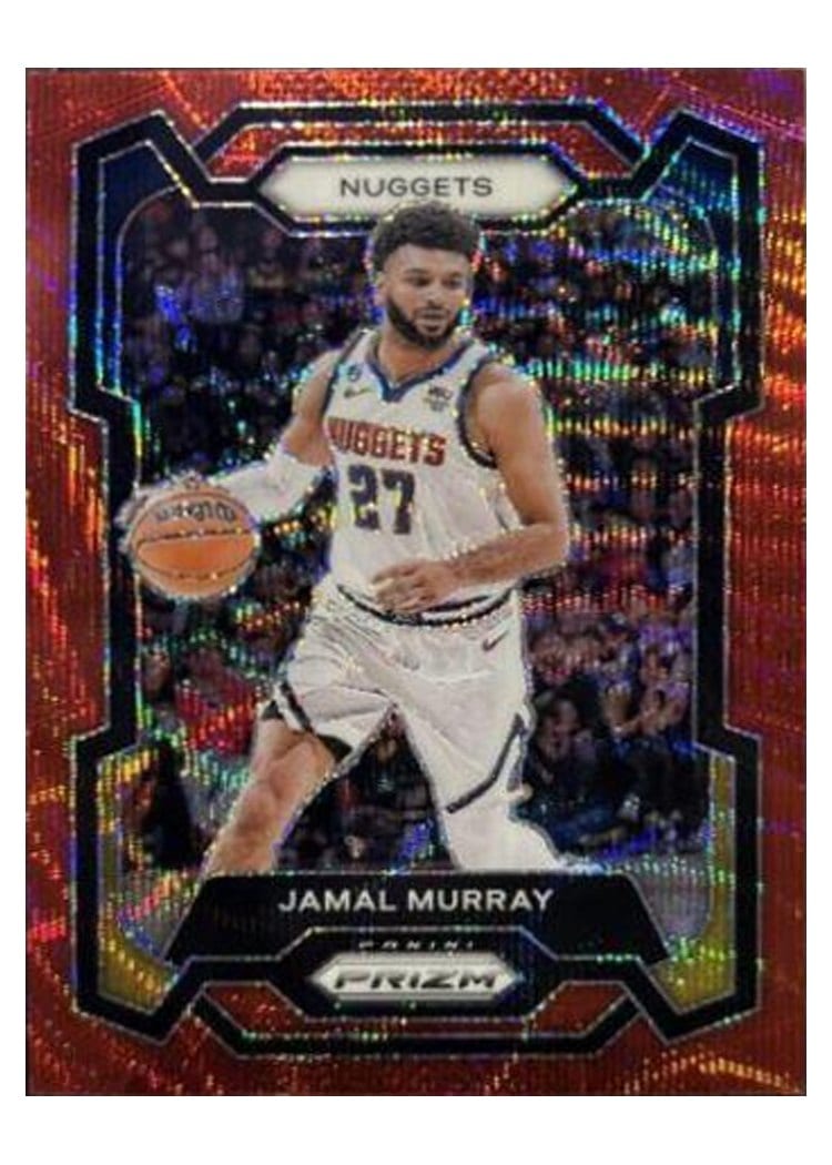 2023-24 Panini Prizm Base Set Jamal Murray #37 card
