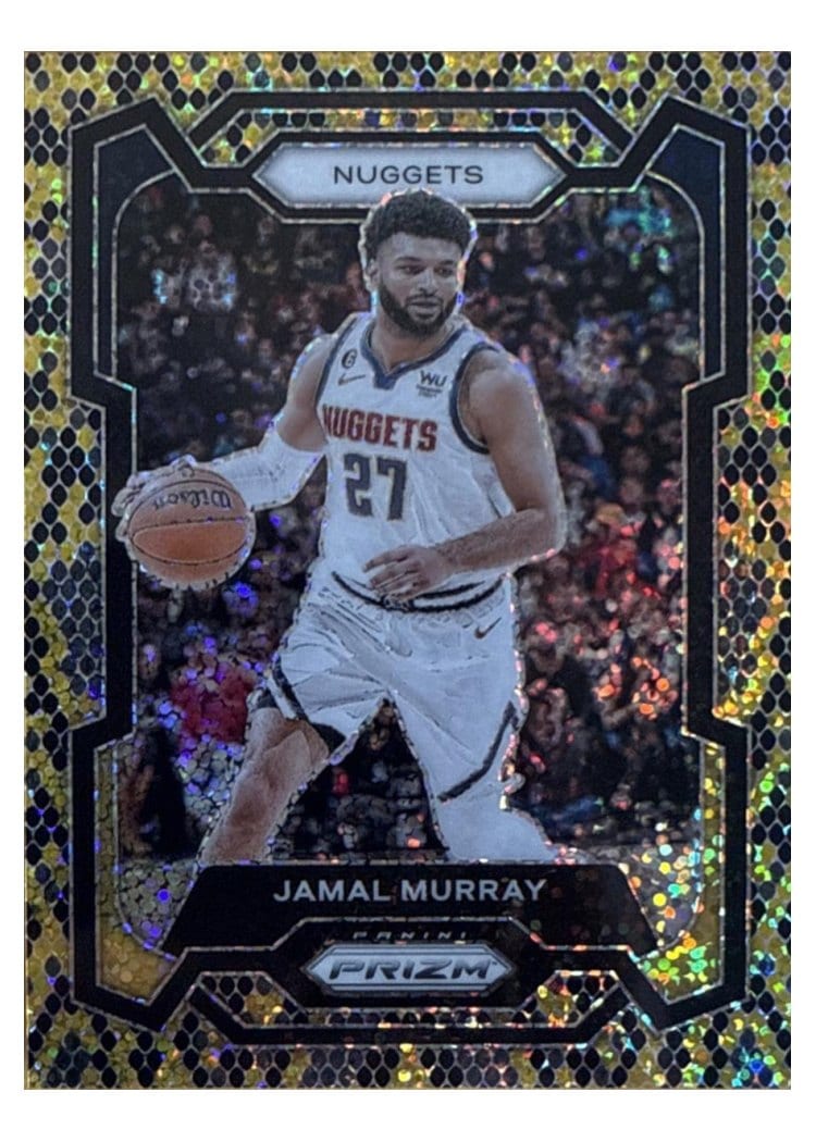 2023-24 Panini Prizm Base Set Jamal Murray #37 card