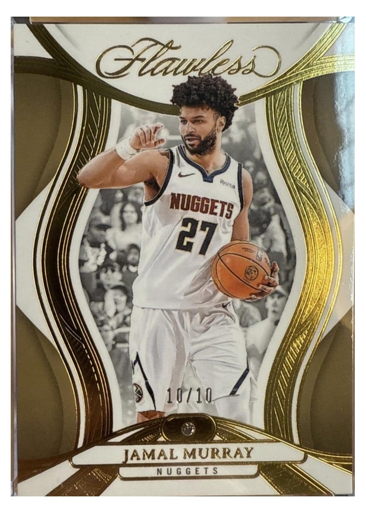 2024-25 Panini Flawless Base Gems Jamal Murray #55 card
