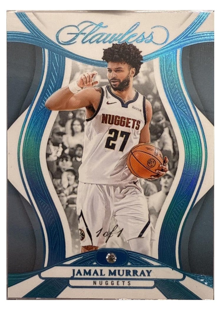 2024-25 Panini Flawless Base Gems Jamal Murray #55 card