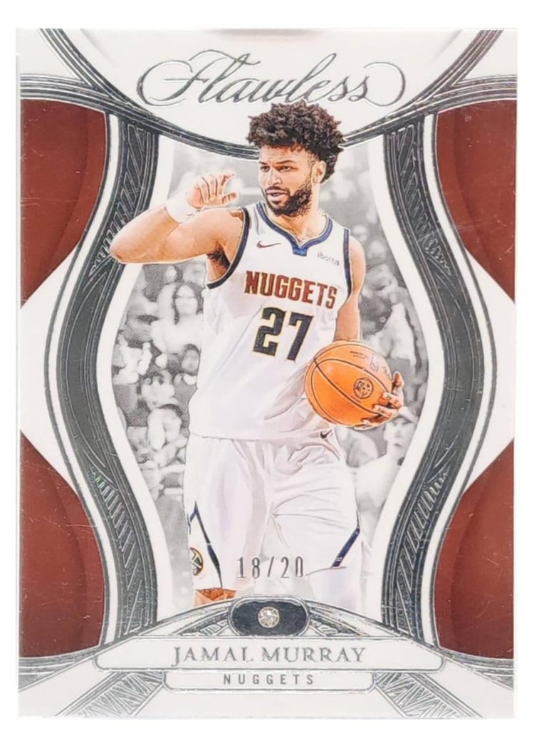 2024-25 Panini Flawless Base Gems Jamal Murray #55 card