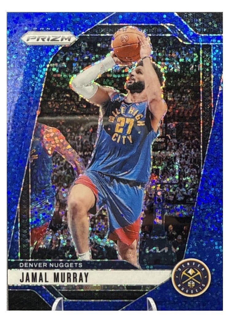 2024-25 Panini Prizm Base Set Jamal Murray Blue Sparkle #2 card
